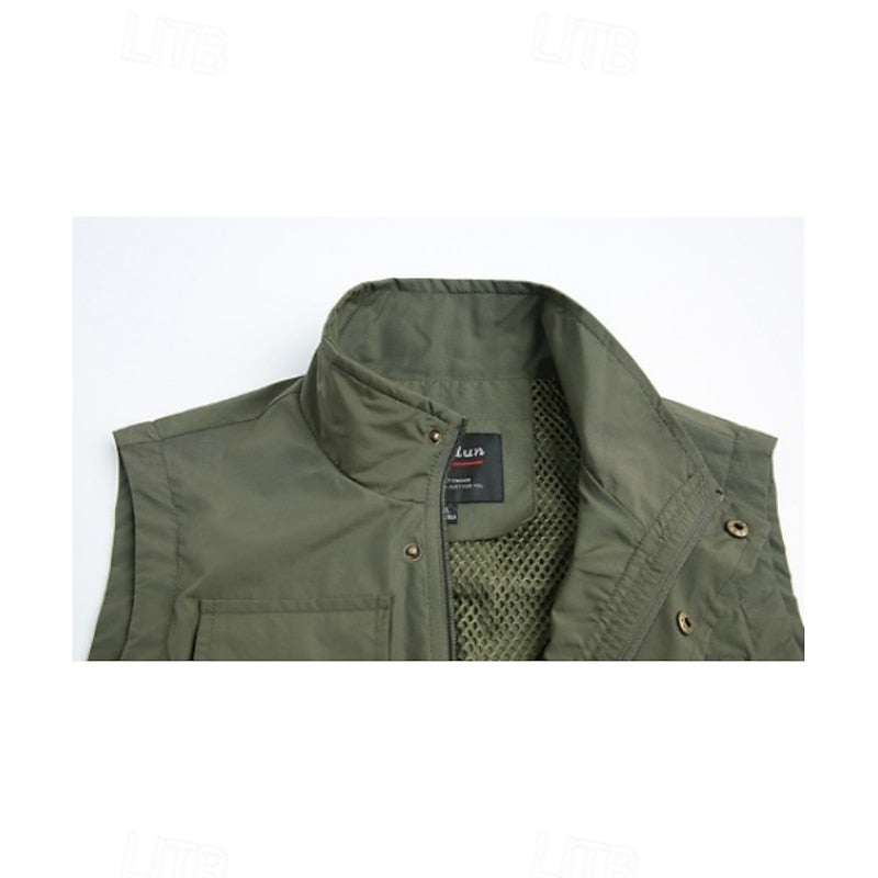 Helvano | Utility-Weste mit vielen Taschen für Herren