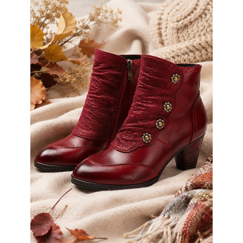 Helvano | Damen Stiefeletten mit Absatz