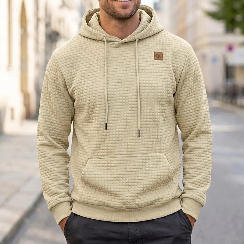 Helvano | Strukturierter Herren-Hoodie