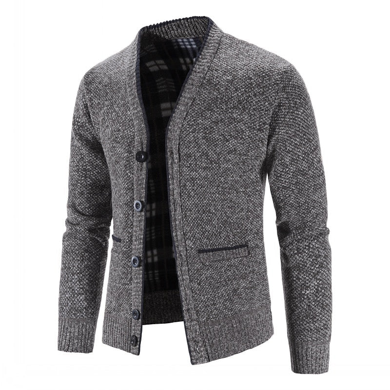 Helvano | Strickjacke mit V-Ausschnitt für Herren