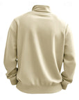 Helvano | Troyer-Sweatshirt mit Viertel-Zip für Herren
