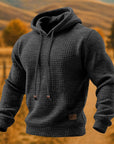 Helvano | Strukturierter Hoodie für Herren