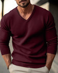 Helvano | Strickpullover mit V-Ausschnitt für Herren