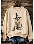 Helvano | Halloween Sweatshirt mit Hexen-Print für Damen