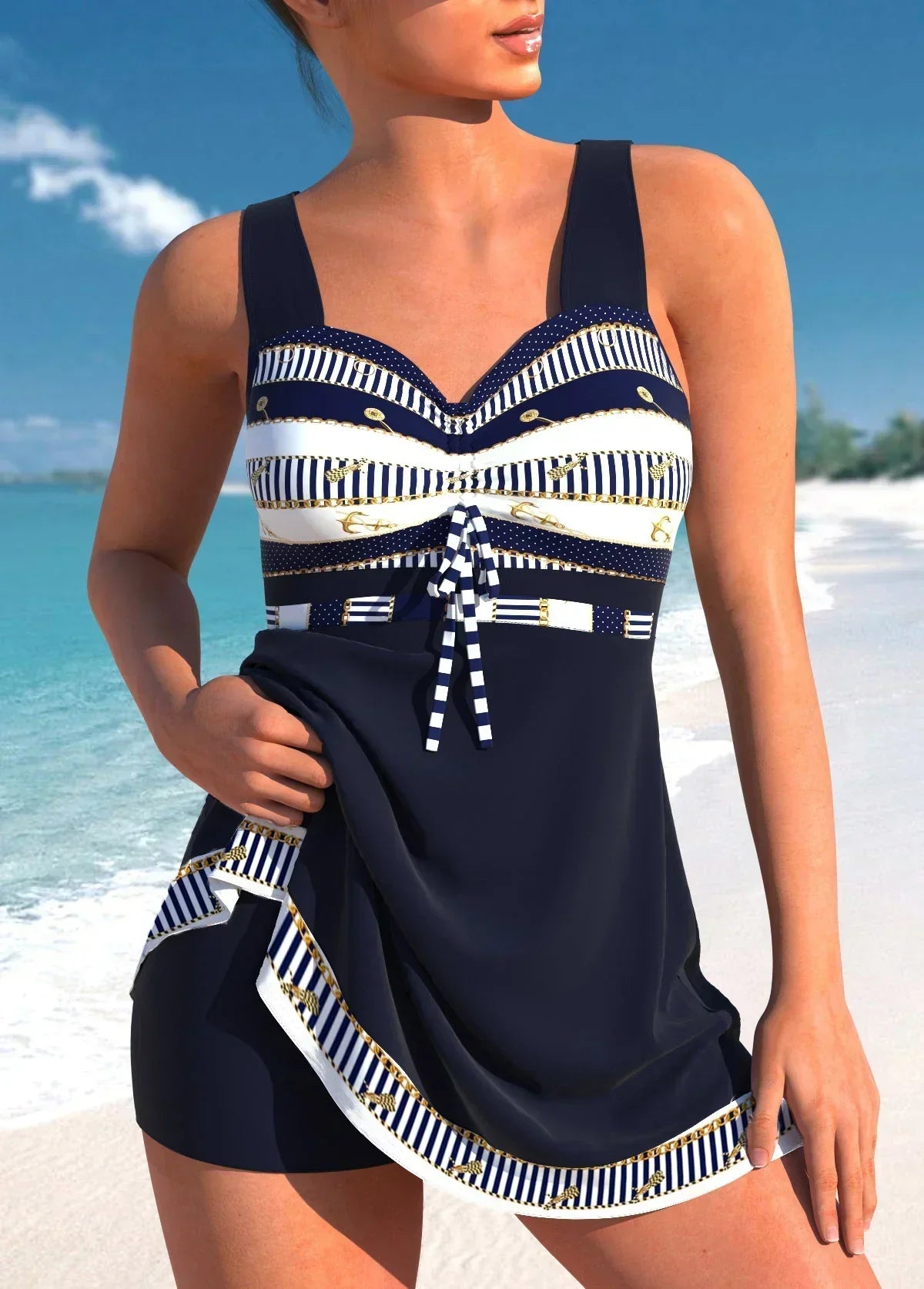Helvano | Eleganter Badeanzug für Damen