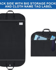 Helvano | Kleidersack mit Taschen für Anzüge (2er-Set)