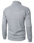 Helvano | Herren Pullover mit Stehkragen und Viertelreissverschluss