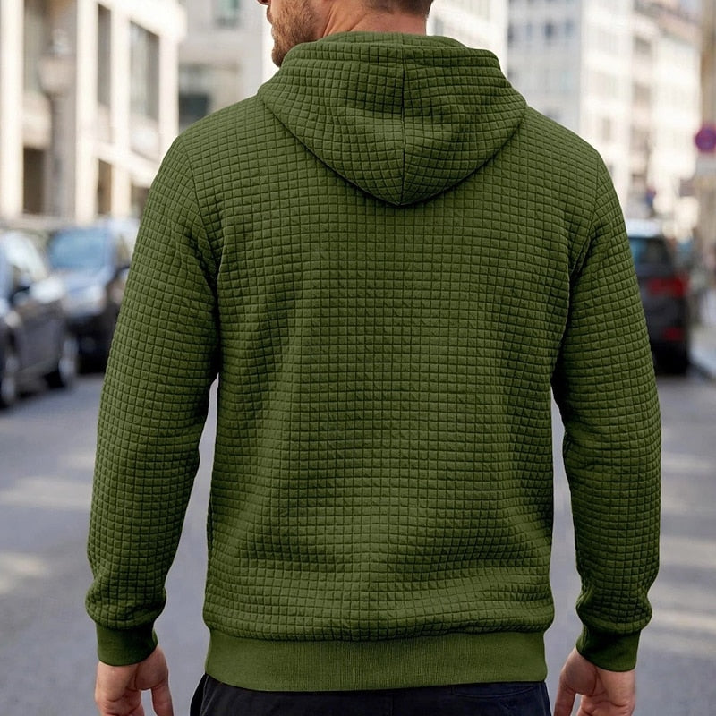 Helvano | Strukturierter Herren-Hoodie