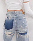 Helvano | Ripped Jeans für Damen im Vintage-Look
