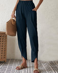 Helvano | Gerade Leinenhose für Damen