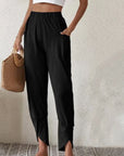 Helvano | Gerade Leinenhose für Damen