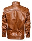 Helvano | Klassische Bikerjacke für Herren